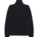 Caban in panno double con collo alto<BR/> 105341 A2XMZ99 PINKO 