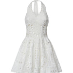 Miniabito Sandlight in cotone 263604 WHITE CHARO RUIZ 