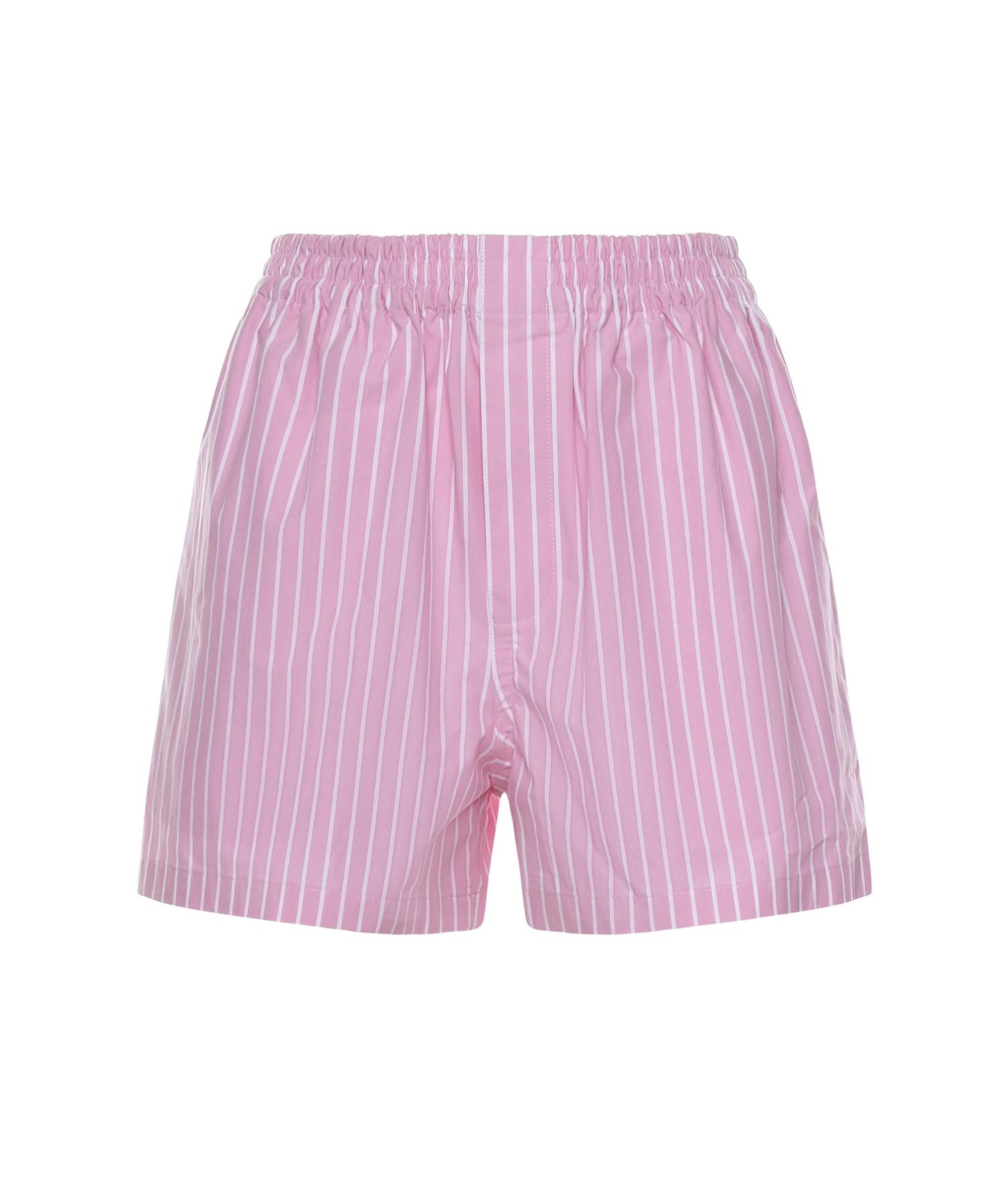 Boxer in popeline di cotone a righe 850695 TPM265621 BALENCIAGA 