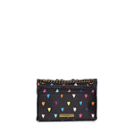 Borsa a tracolla mini Kensington Heart 5374105609 BLACK KURT GEIGER 