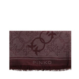 Sciarpa in misto viscosa jacquard 106017 A2ZHR57 PINKO 