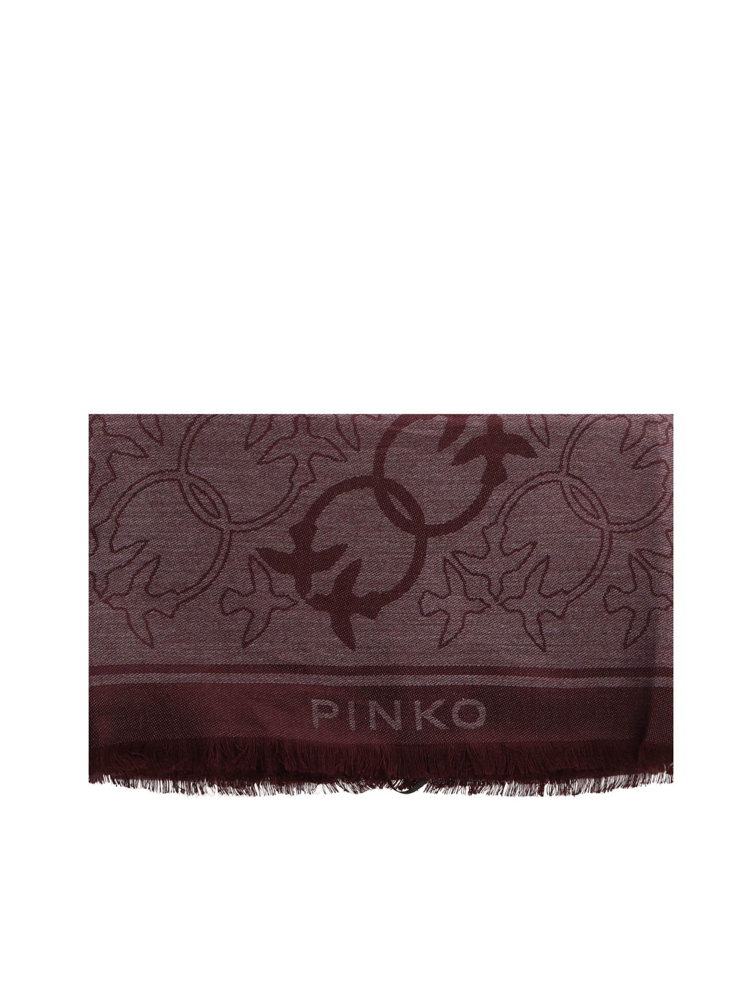 Sciarpa in misto viscosa jacquard 106017 A2ZHR57 PINKO 