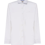Camicia in cotone con logo ton sur ton NRMA3481540 VYPB001 FAY 