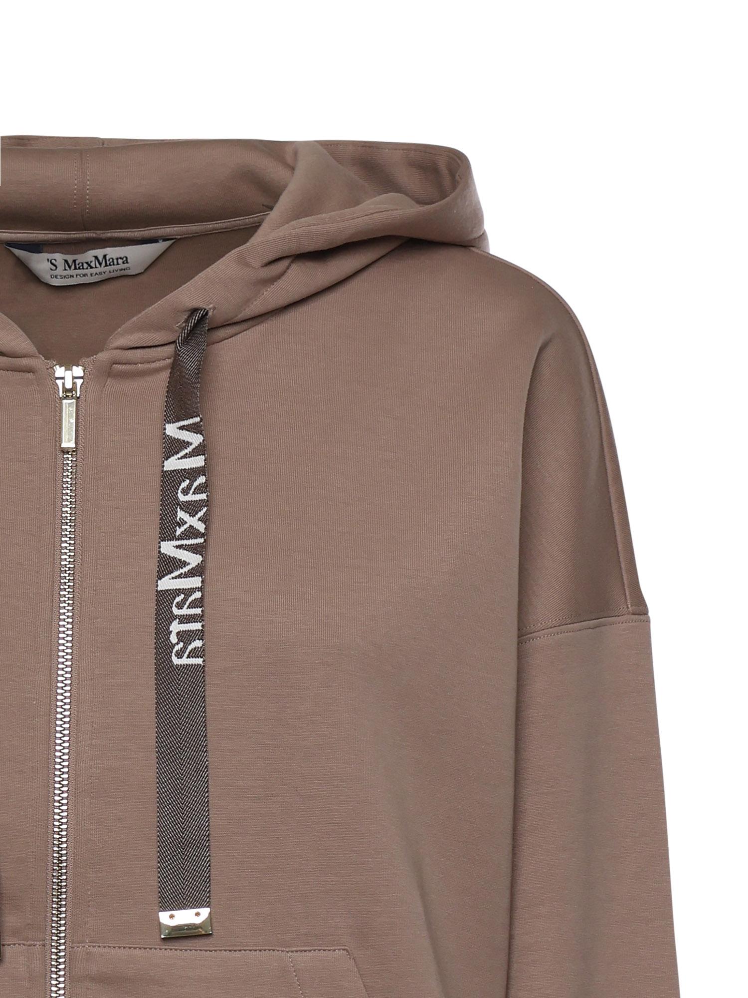 Felpa con zip in jersey tecnico 2619921031600 002 'S MAX MARA 