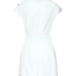 Mini abito in popeline con incrocio 105215 A2LDZ04 PINKO 
