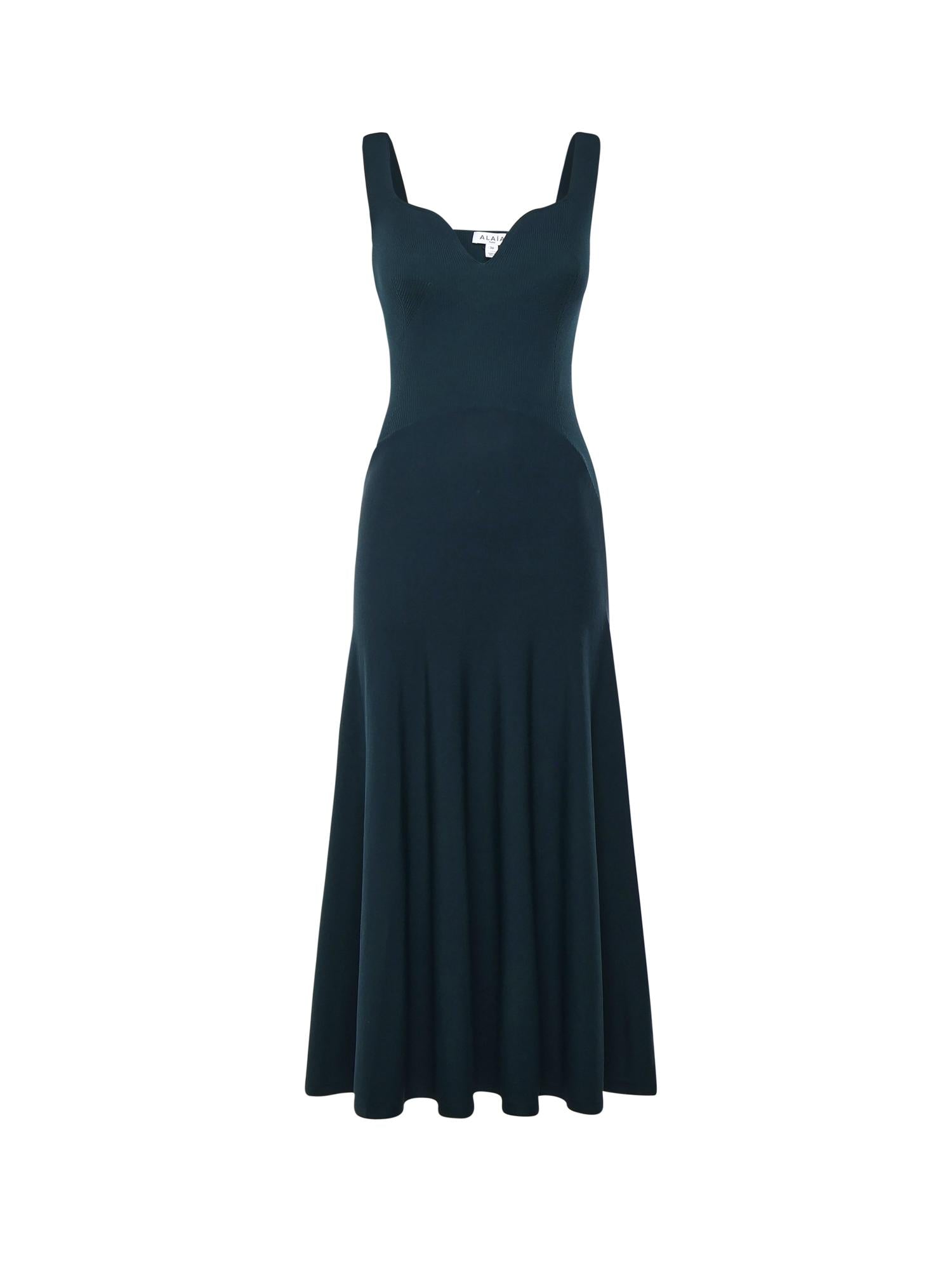 Abito in maglia a coste AA9R2887K017C 514 ALAIA 