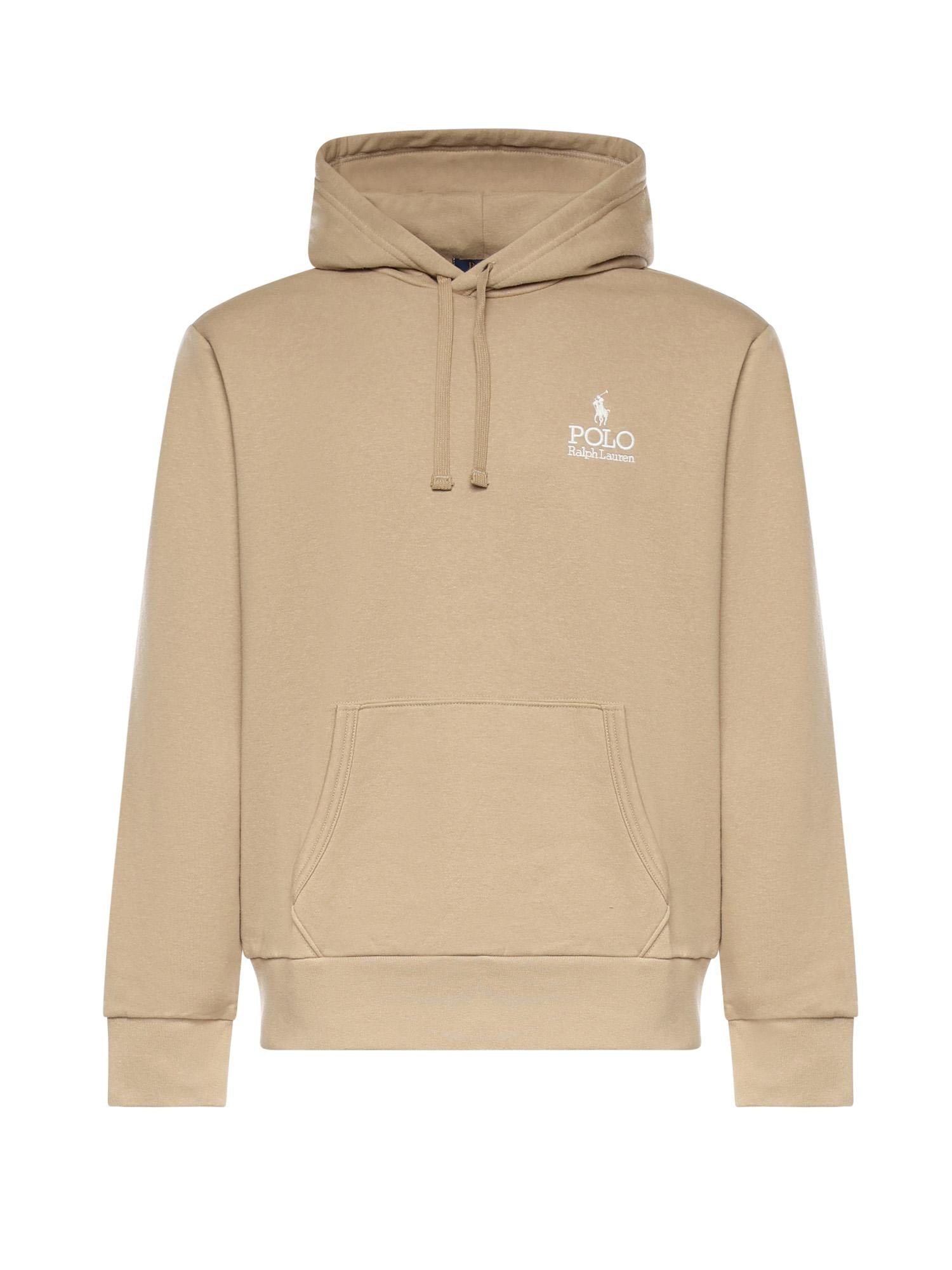 Felpa in misto cotone con logo 710B14661 005 POLO RALPH LAUREN 