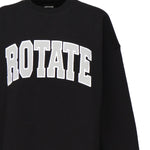 Felpa con maxi logo 113427 100 ROTATE 