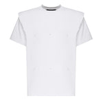 T-shirt Outline Logo PRESS25M09089 WHT02 HELIOT EMIL 