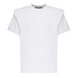 T-shirt Outline Logo PRESS25M09089 WHT02 HELIOT EMIL 