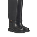Stivali C-Saddle in pelle E4T7A150101 001 COCCINELLE 