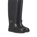 Stivali C-Saddle in pelle E4T7A150101 001 COCCINELLE 