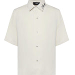 Camicia Camp con logo AMSTCA1127 271 AMIRI 