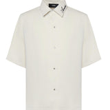 Camicia Camp con logo AMSTCA1127 271 AMIRI 