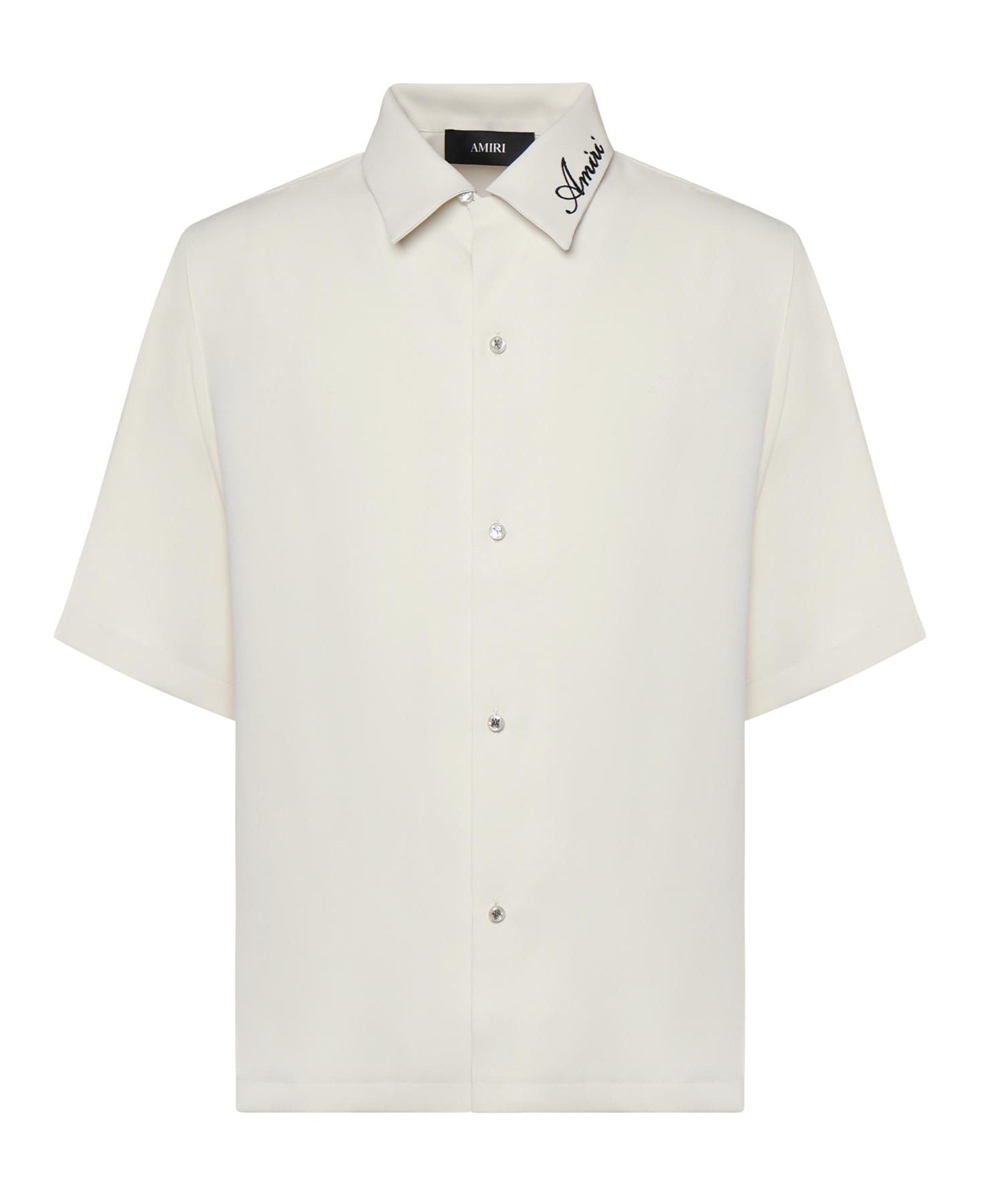 Camicia Camp con logo AMSTCA1127 271 AMIRI 