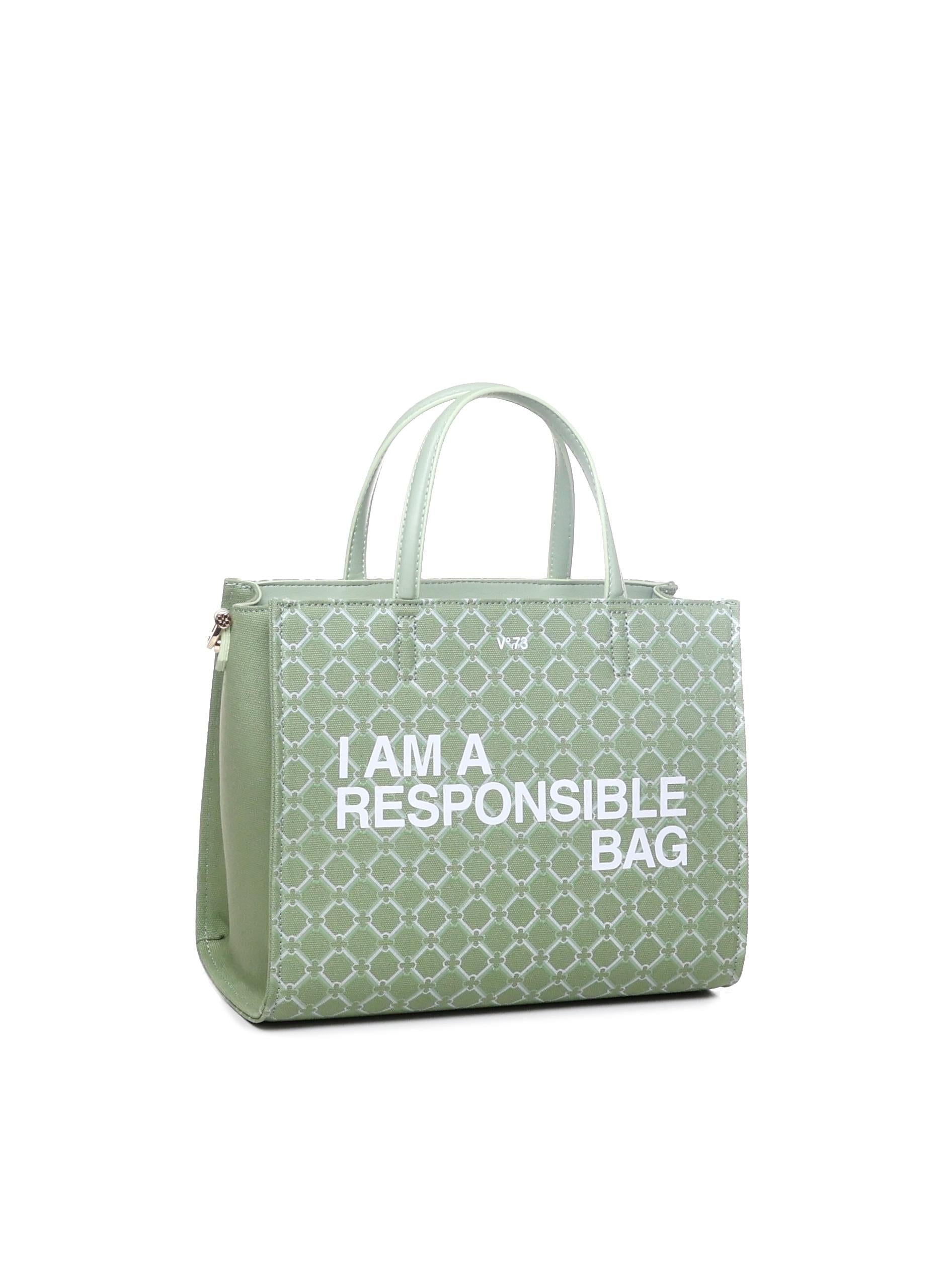 Shopping bag Responsibility 73BS7Q901 RESPONSIBILITY LOGOSALVIA V° 73 
