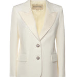 Blazer monopetto in cotone e lino 7B3CE465 8T1A03 VALENTINO GARAVANI 