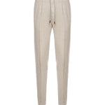 Pantalone jogger in lino<BR/> K75PANB21TET0K002 02 ELEVENTY 