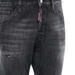 Jeans in denim di cotone stretch S74LB1910 S30357900 DSQUARED2 