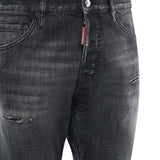 Jeans in denim di cotone stretch S74LB1910 S30357900 DSQUARED2 