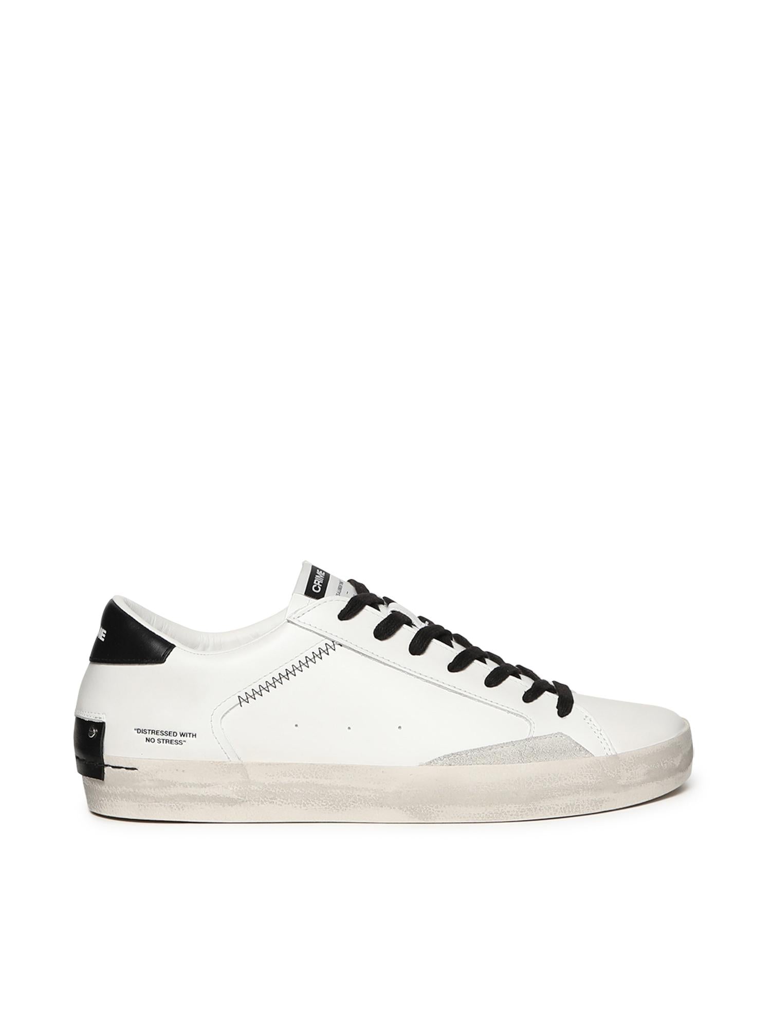 Sneakers Distressed 16001PP5 WHITE CRIME LONDON 