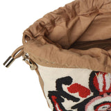 Secchiello Marilena con logo 73BS9NA02 MARILENACUOIO/MULTICOLOR V° 73 