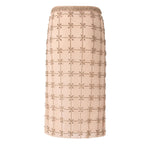 Gonna longuette in tulle con cristalli 106031 A32BZN6 PINKO 