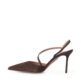 Pumps Dynasty in suede DYNMIDP0 SUEESP AQUAZZURA 