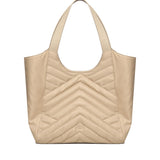 Borsa shopper in tessuto trapunta puzzle 104536 A1EUC50Q PINKO 