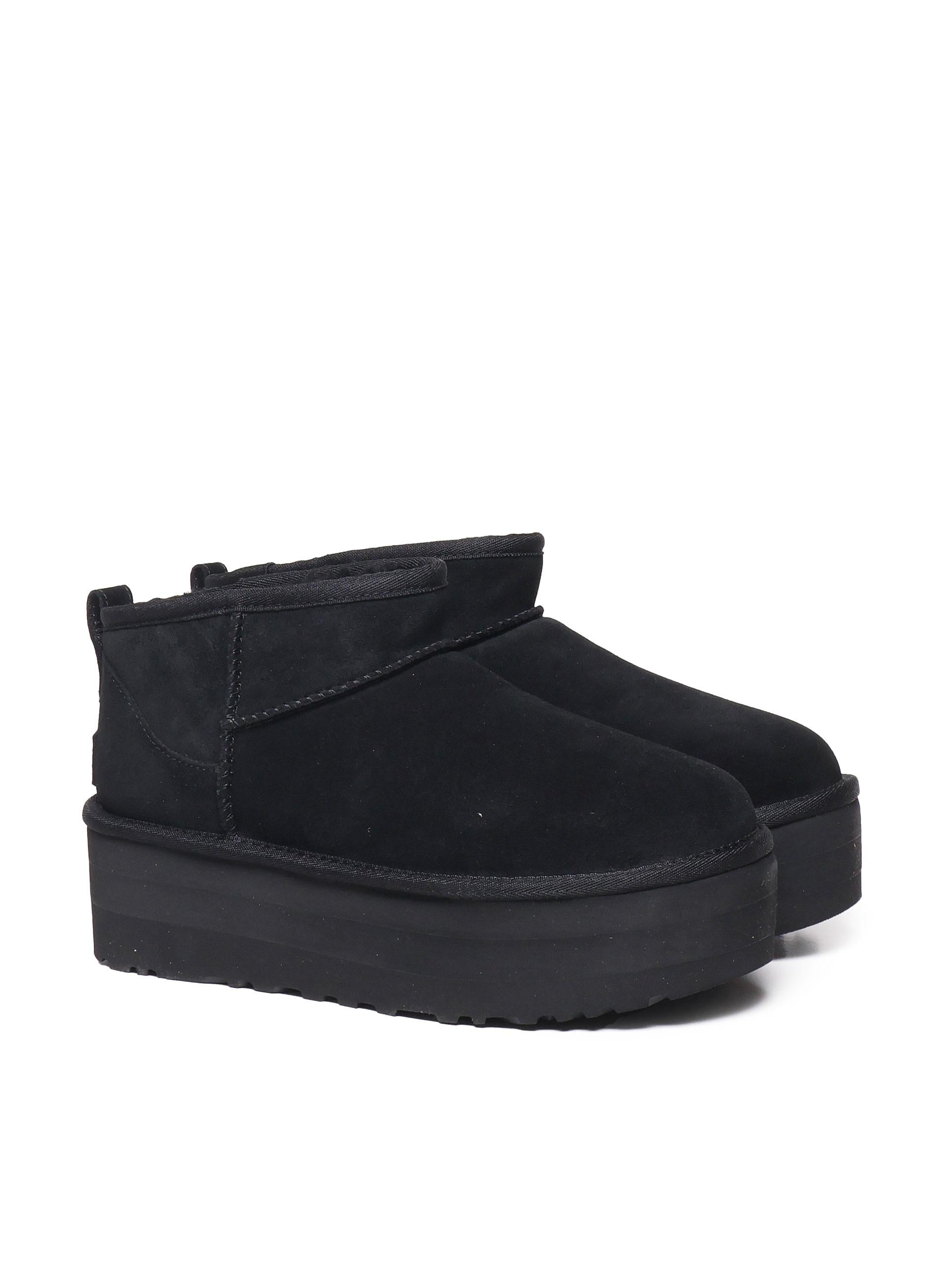 Stivaletti Classic Ultra Mini con plateau 1135092 BLK UGG 