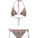 Bikini a triangolo Check 8009008 A5145 BURBERRY 