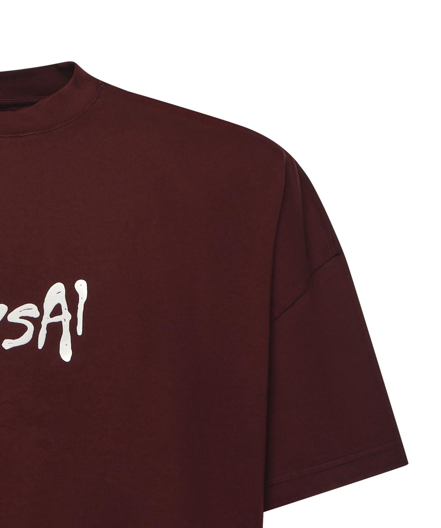 T-shirt in cotone con logo TS002002 RED BONSAI 