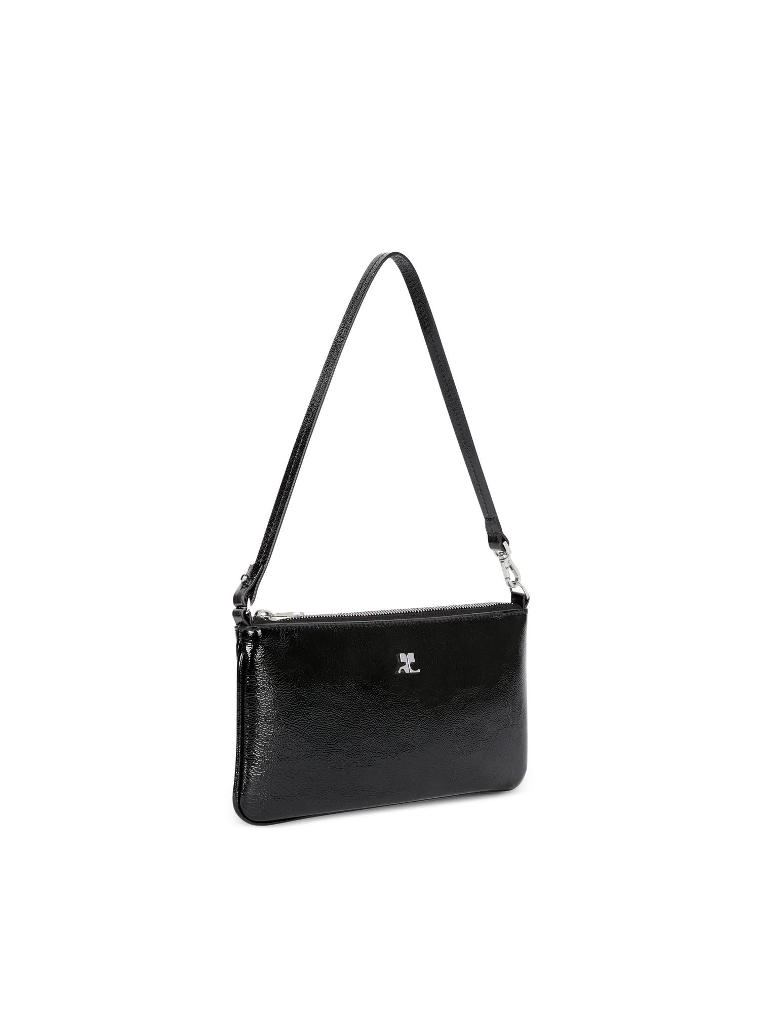 Borsa Naplack con logo<BR/> 126GPM035CR0043 9999 COURREGES 