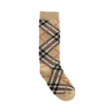 Calzini in misto cotone Check 8119722 B9368 BURBERRY 