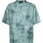 Camicia con stampa in seta AMTOSH1126 395 AMIRI 