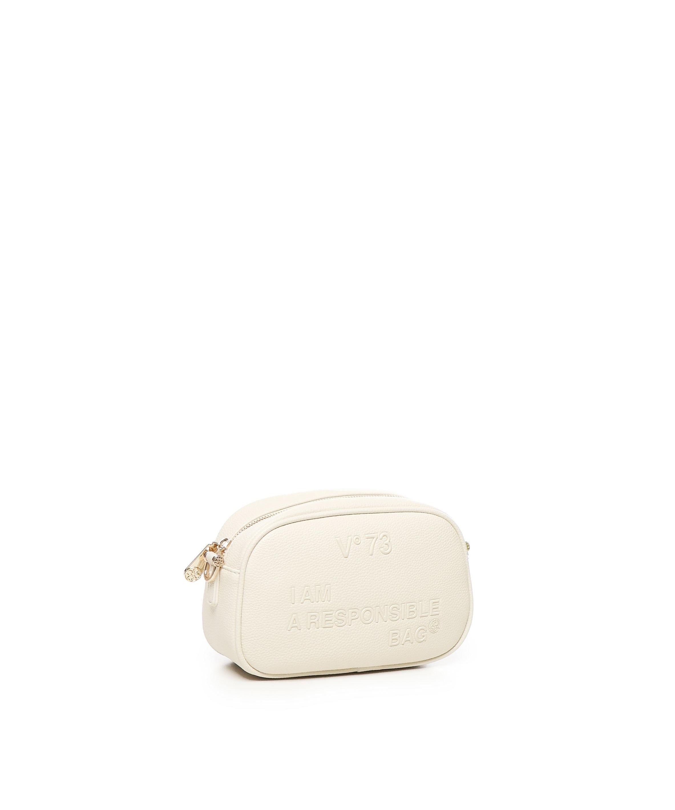 Borsa a tracolla Resposability Now<BR/> 73BS8F304 RESPONSIBILITY NOWOFF WHITE V° 73 