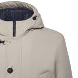 Parka corto in gabardine tecnico NAM13510220XLM B206 FAY 