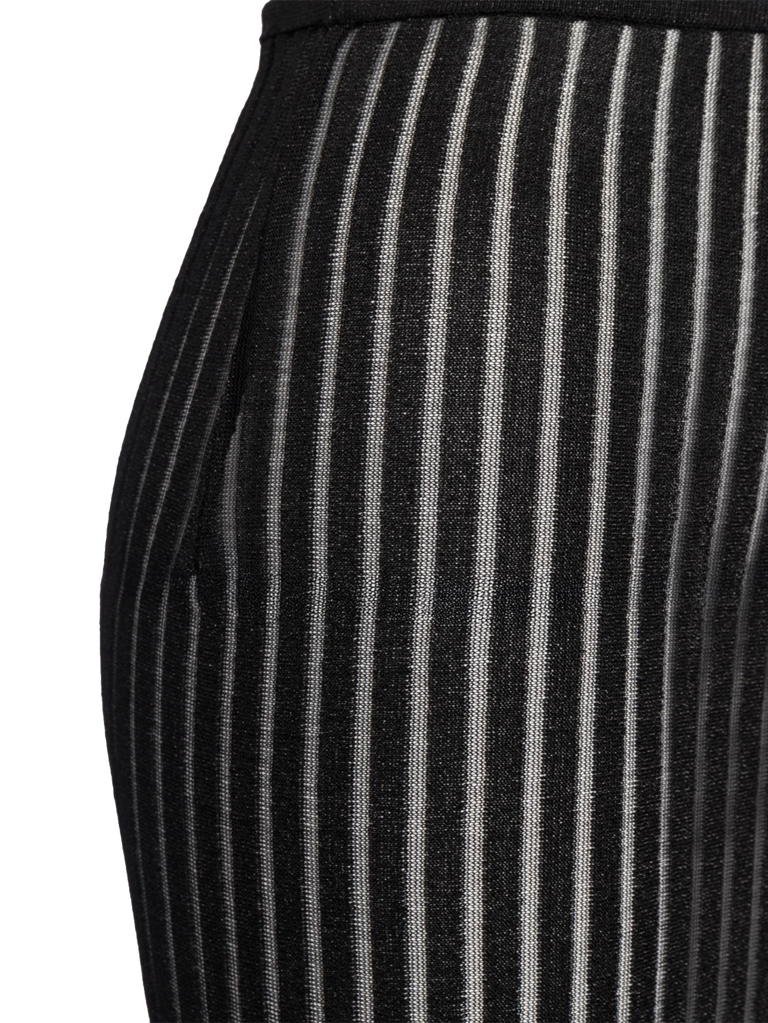 Gonna slim in maglia lurex G645 M01044D999 DONDUP 