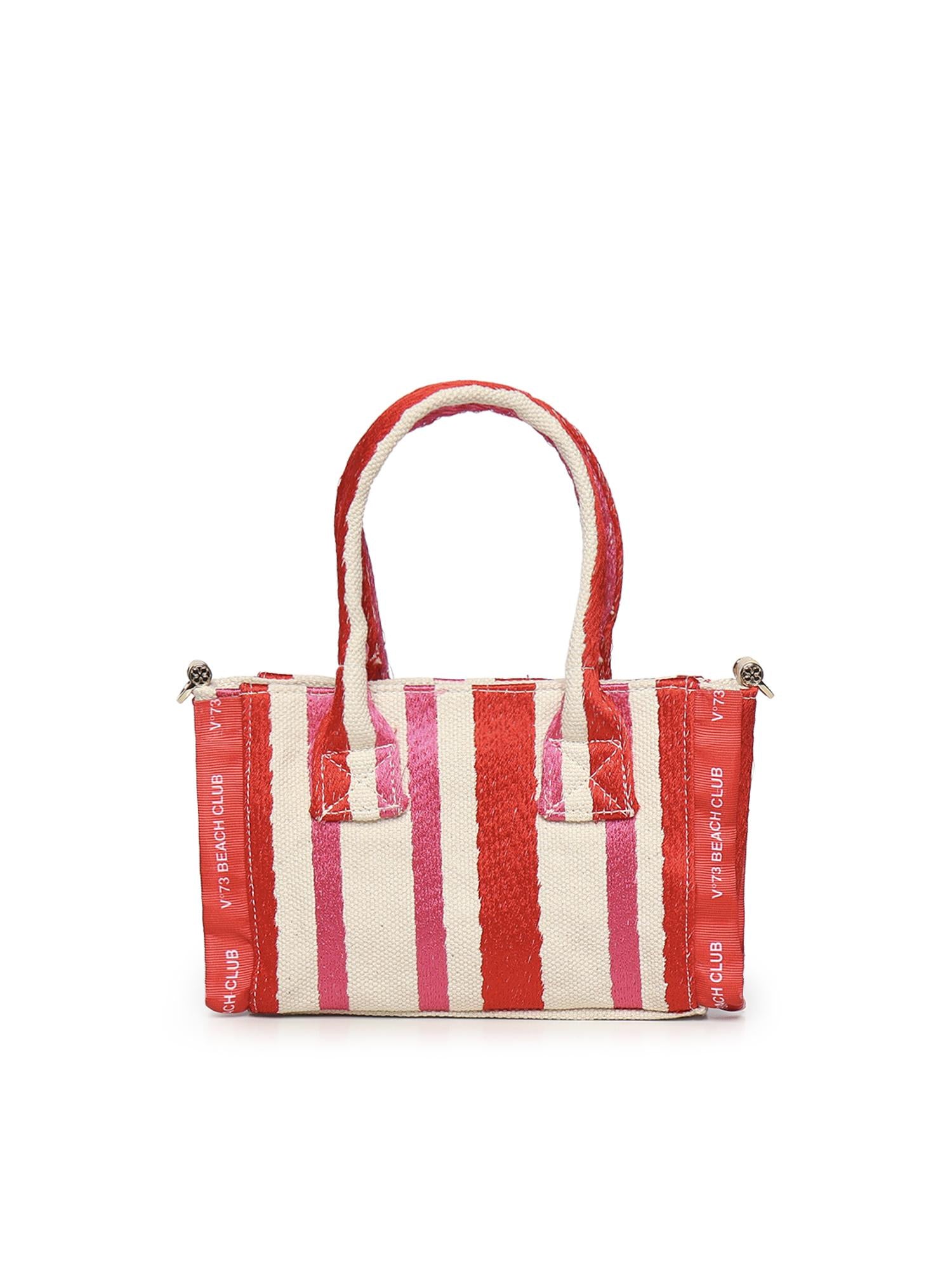 Mini bag con logo 73BS9MV03R ILENEROSSO/MULTICOLOR V° 73 