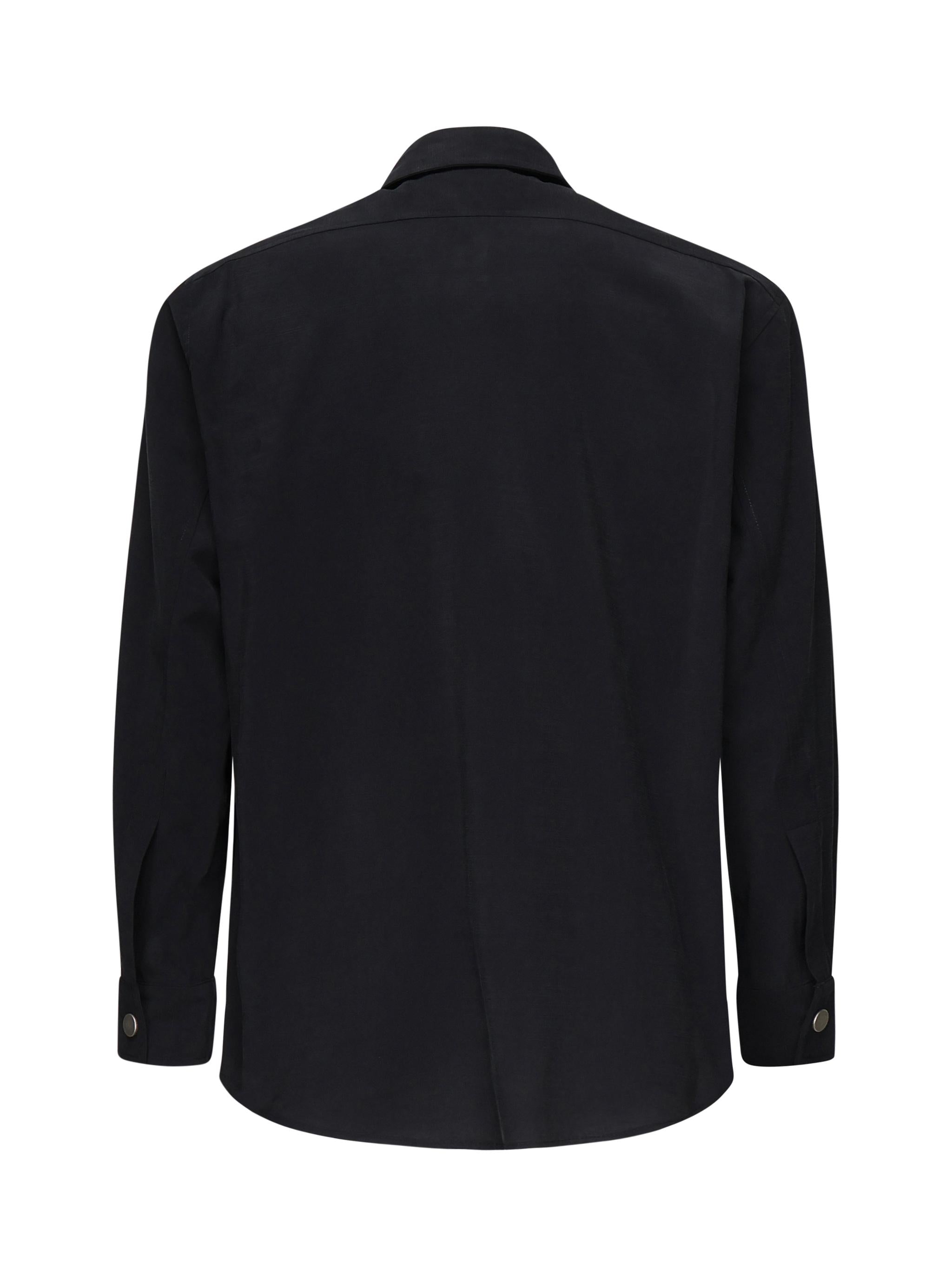 Camicia Horse con zip HORSE BLU GIULIANO GALIANO 
