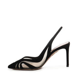 Slingback Lune in suede LNEMIDL0 SFE000 AQUAZZURA 