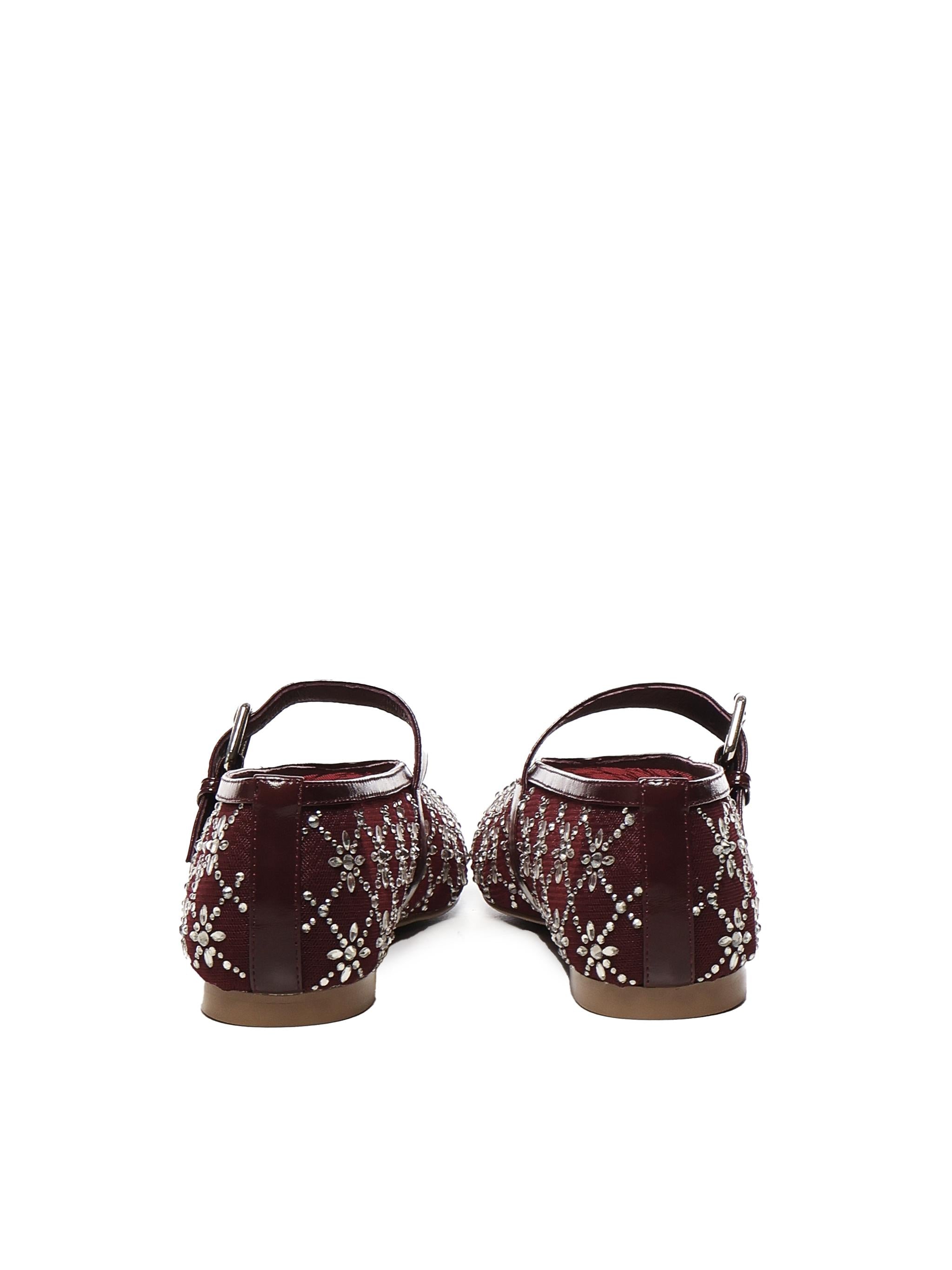 Ballerine Heila con strass<BR/> 638Z00VK 40 BIBI LOU 