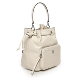 Borsa a mano piccola Cargo Bucket Bag in pelle 105112 A2JCZ14E PINKO 