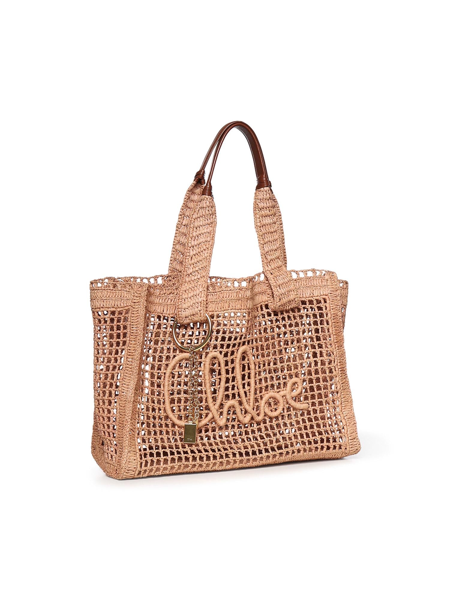 Shopping East-West Summer Banana in rafia<BR/> CH26US904P08 24M CHLOÉ 