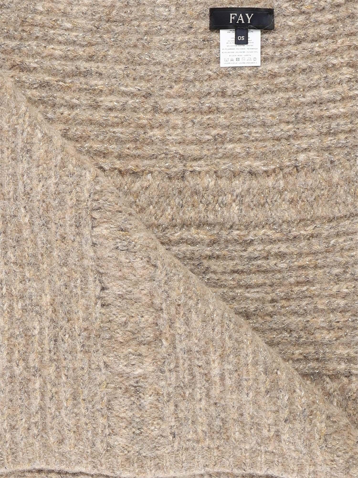 Sciarpa in alpaca mélange NSWF2516870XRS C813 FAY 