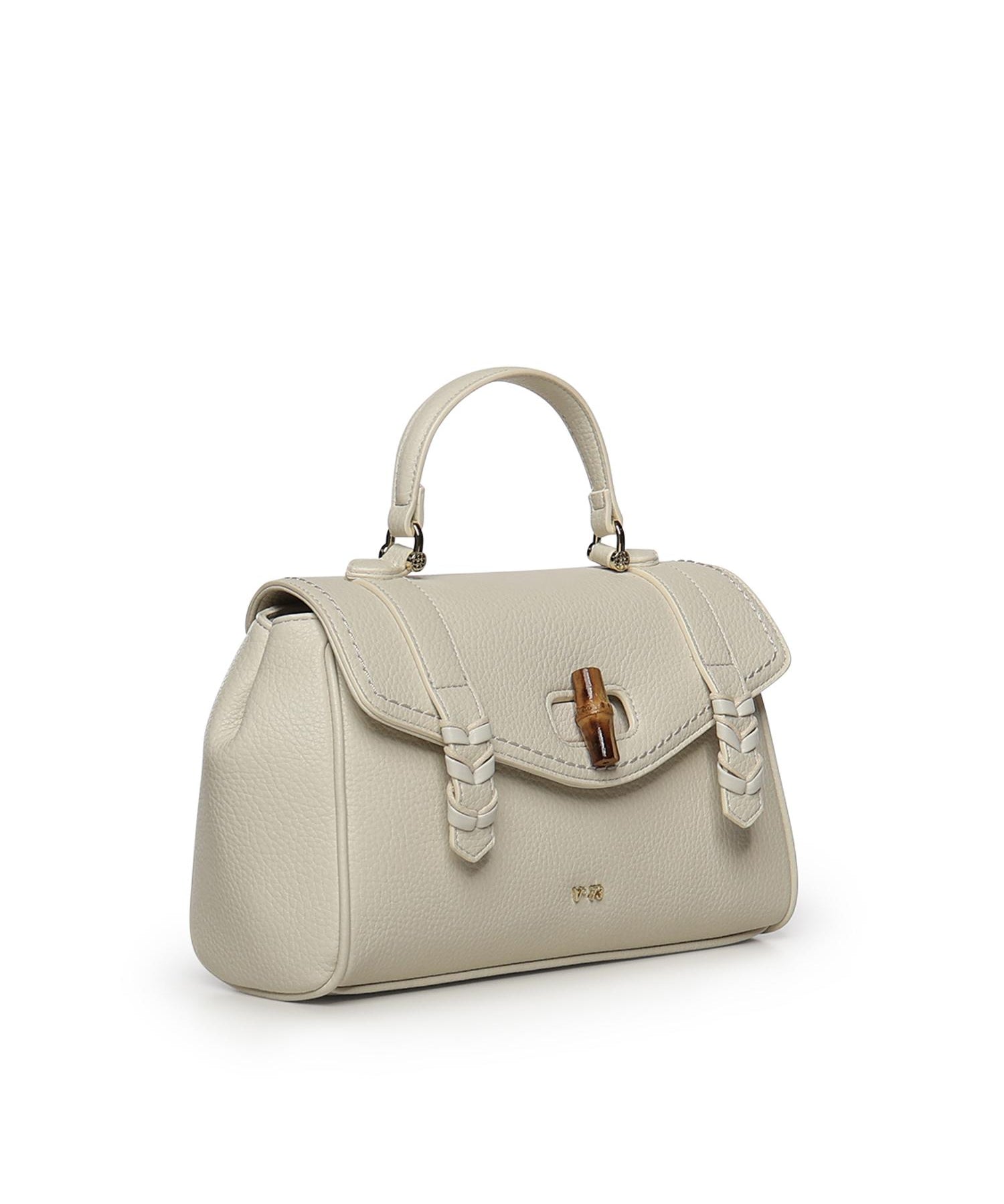 Borsa Beatrice con logo 73BS9M604 BEATRICEOFF WHITE V° 73 