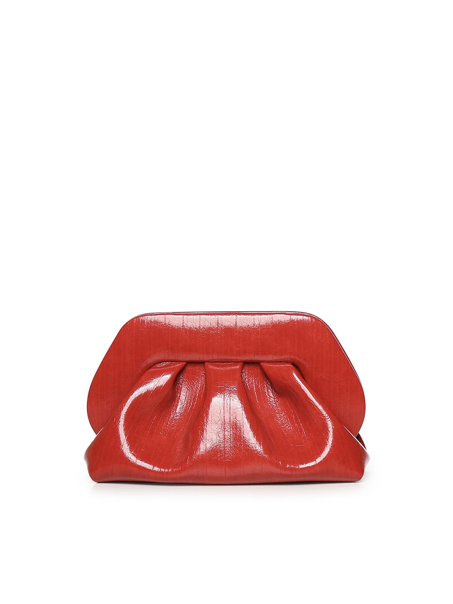 Clutch Bios Medium in vegan fabric TMBM0ORVF 1557A THEMOIRè 
