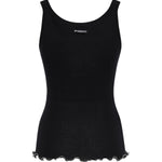 Top a costine con logo 106323 A343Z99 PINKO 