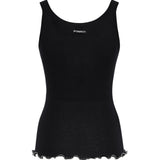 Top a costine con logo 106323 A343Z99 PINKO 