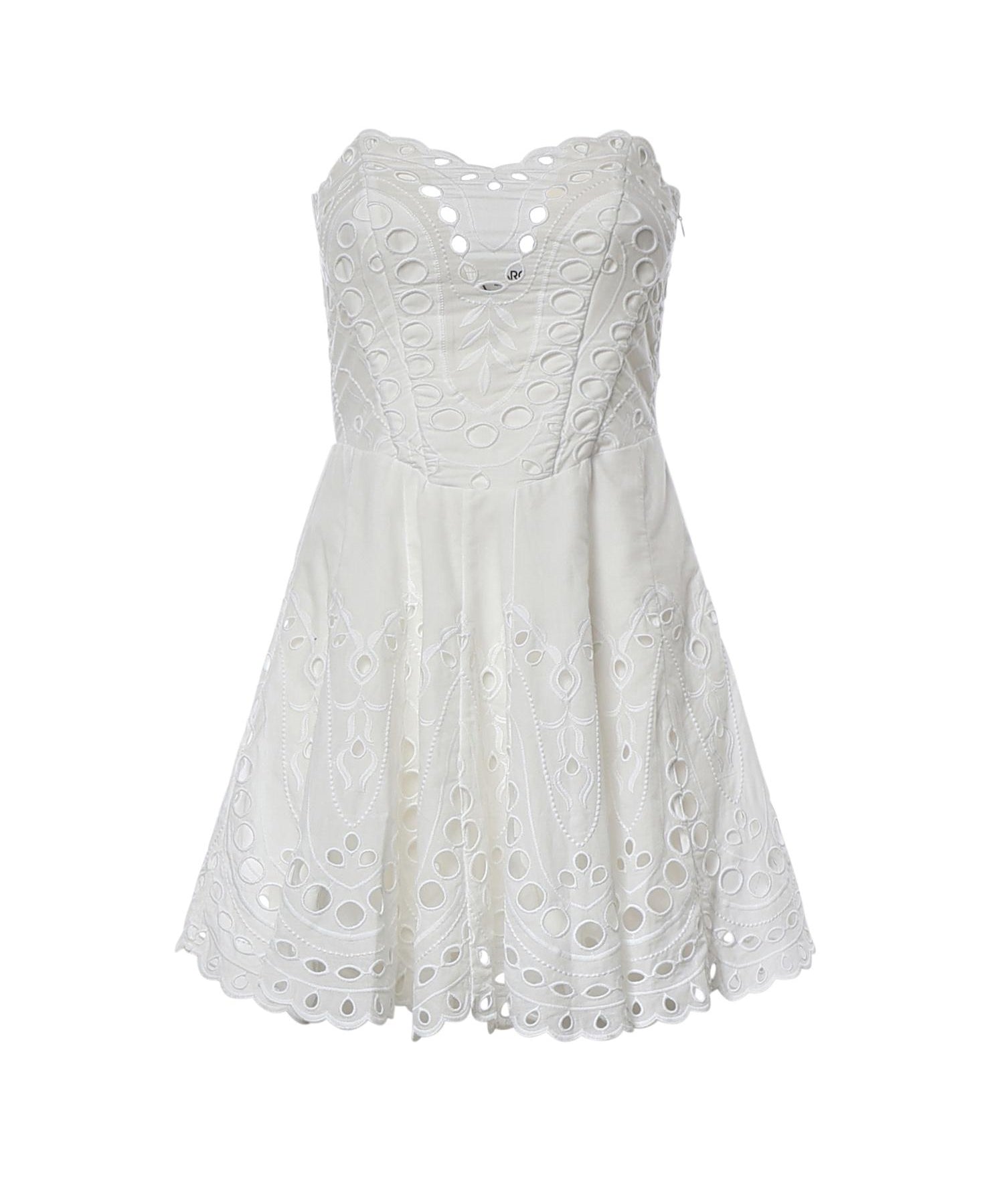 Miniabito Bail in cotone 263601 WHITE CHARO RUIZ 